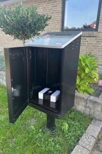 myRENZbox Homebox har modtaget en pakke